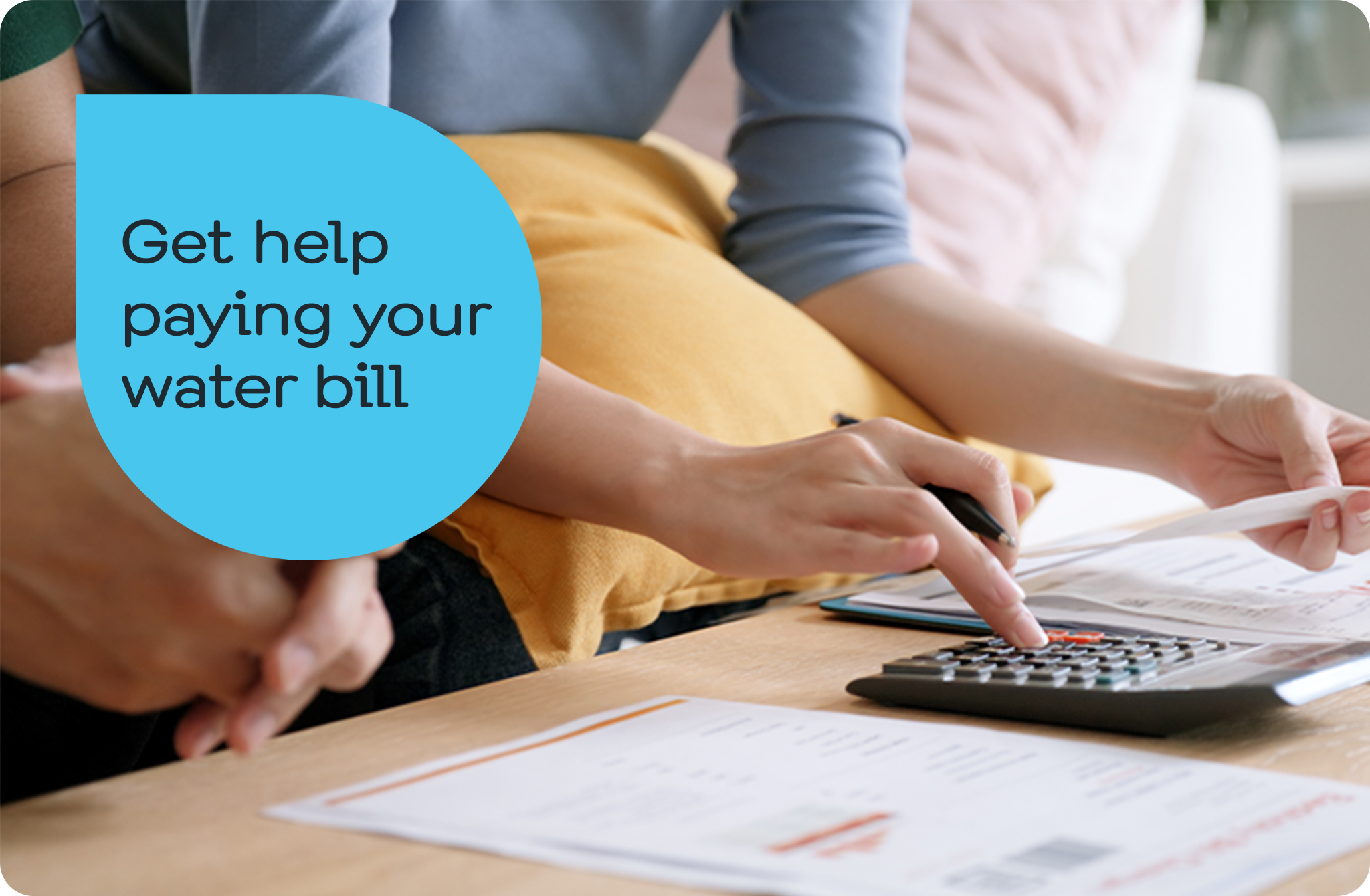 Get help paying your water bill