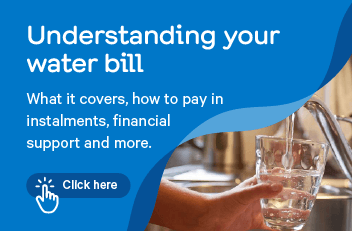 Understanding your water bill